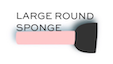 large round sponge