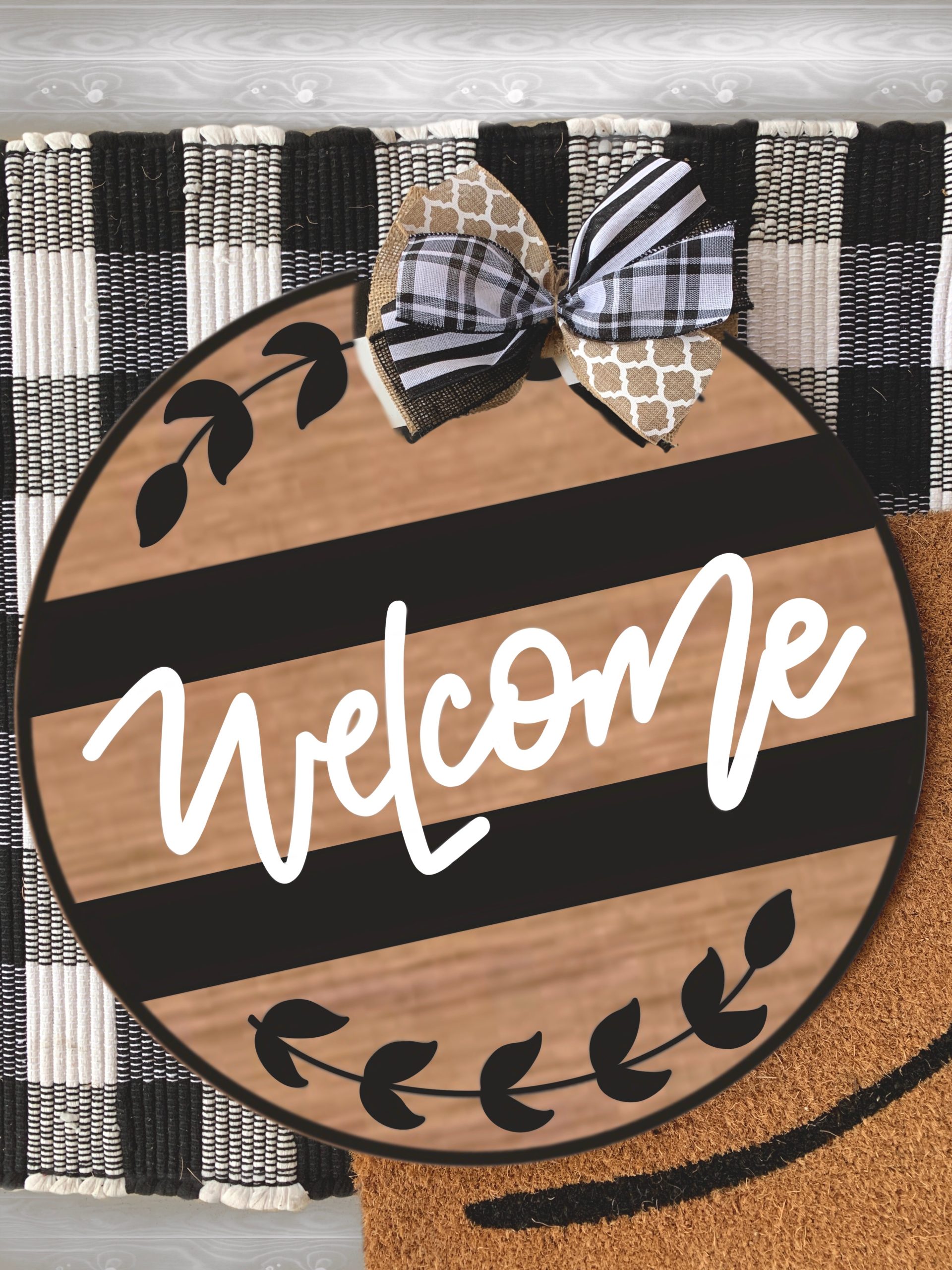 15 FREE Wooden Door Hanger Templates Canvas Sign Designs