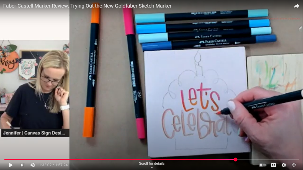 Faber-Castell marker review video thumbnail